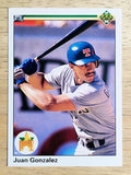 1990 Upper Deck #72 Juan Gonzalez RC