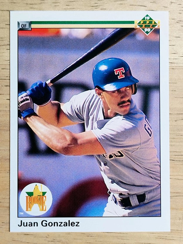 1990 Upper Deck #72 Juan Gonzalez RC