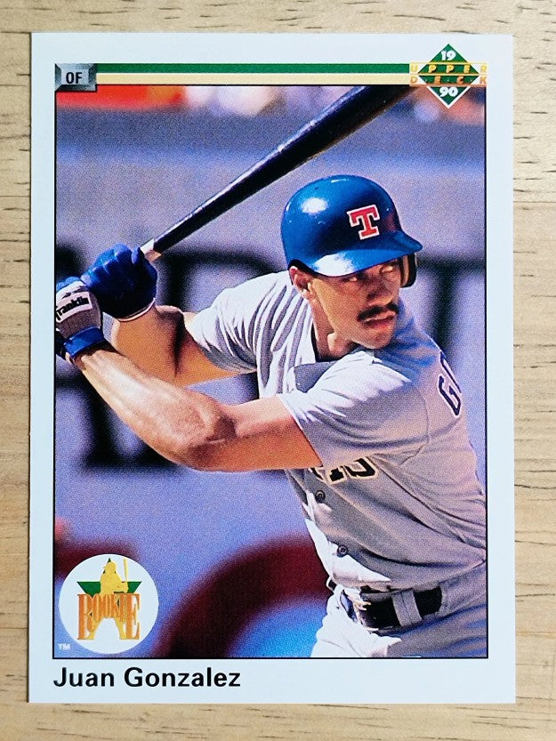1990 Upper Deck #72 Juan Gonzalez RC