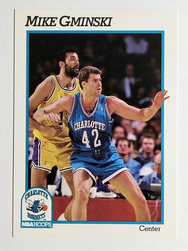 1991-92 Hoops #22 Mike Gminski