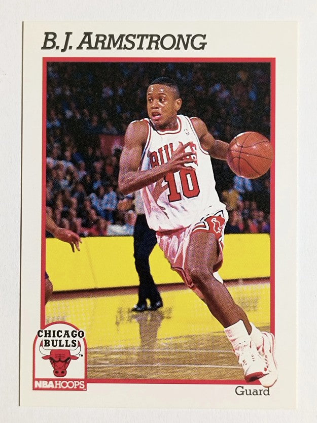 1991-92 Hoops #26 B.J. Armstrong
