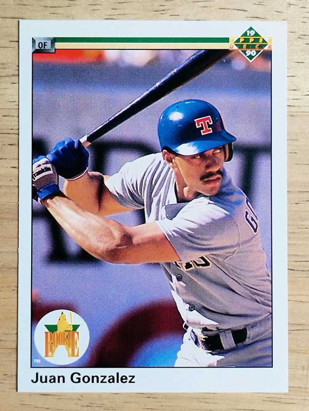 1990 Upper Deck #72 Juan Gonzalez RC
