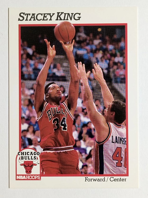 1991-92 Hoops #31 Stacey King