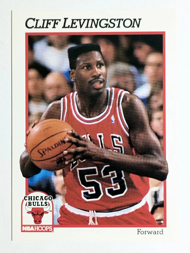 1991-92 Hoops #32 Cliff Levingston