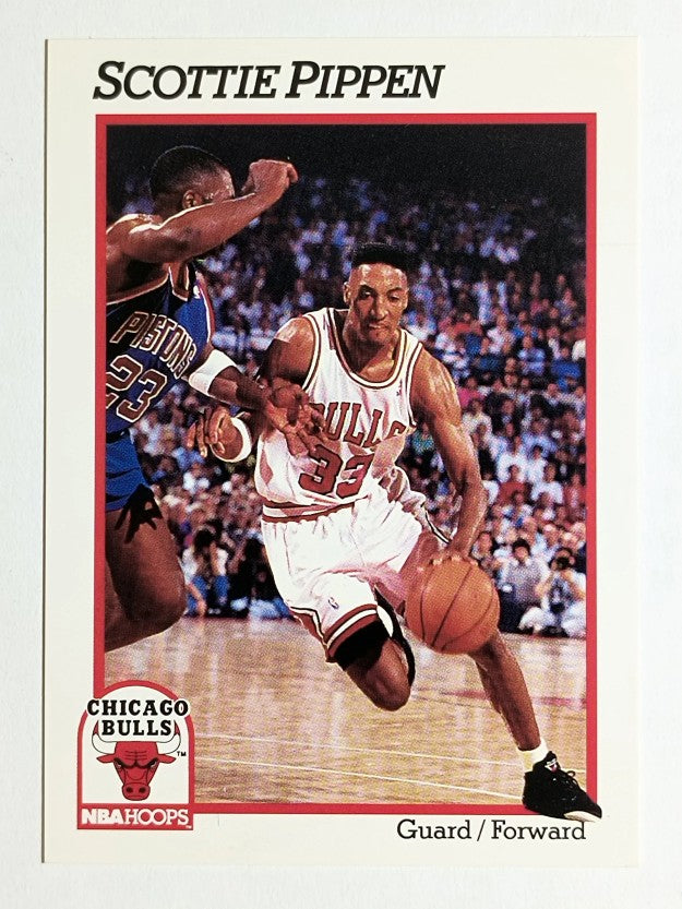 1991-92 Hoops #34 Scottie Pippen (NM)