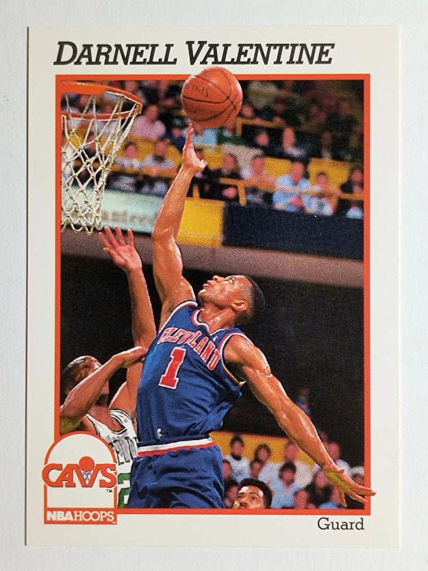 1991-92 Hoops #41 Darnell Valentine