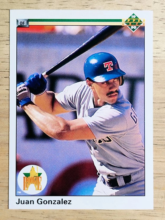 1990 Upper Deck #72 Juan Gonzalez RC