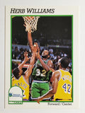 1991-92 Hoops #50 Herb Williams
