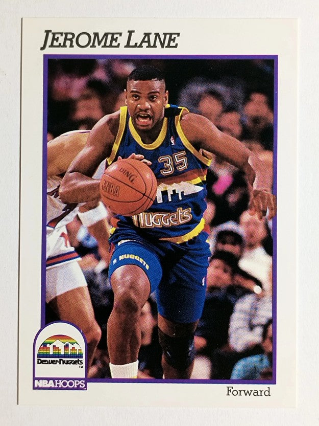 1991-92 Hoops #53 Jerome Lane