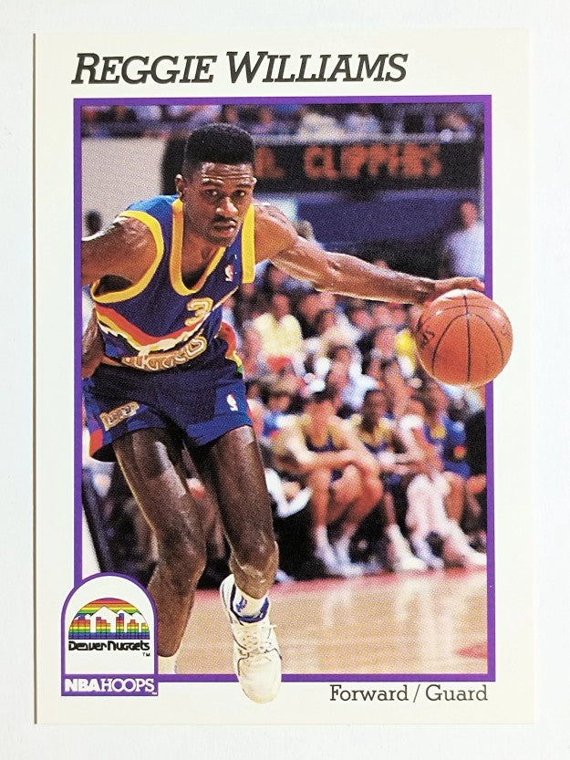 1991-92 Hoops #56 Reggie Williams