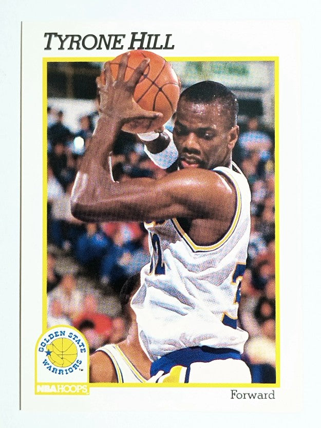 1991-92 Hoops #69 Tyrone Hill