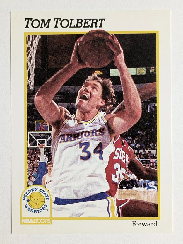 1991-92 Hoops #74 Tom Tolbert