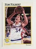 1991-92 Hoops #74 Tom Tolbert