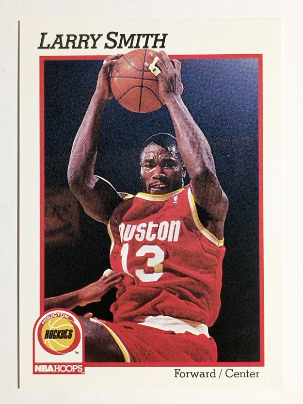 1991-92 Hoops #80 Larry Smith