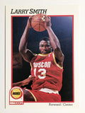 1991-92 Hoops #80 Larry Smith