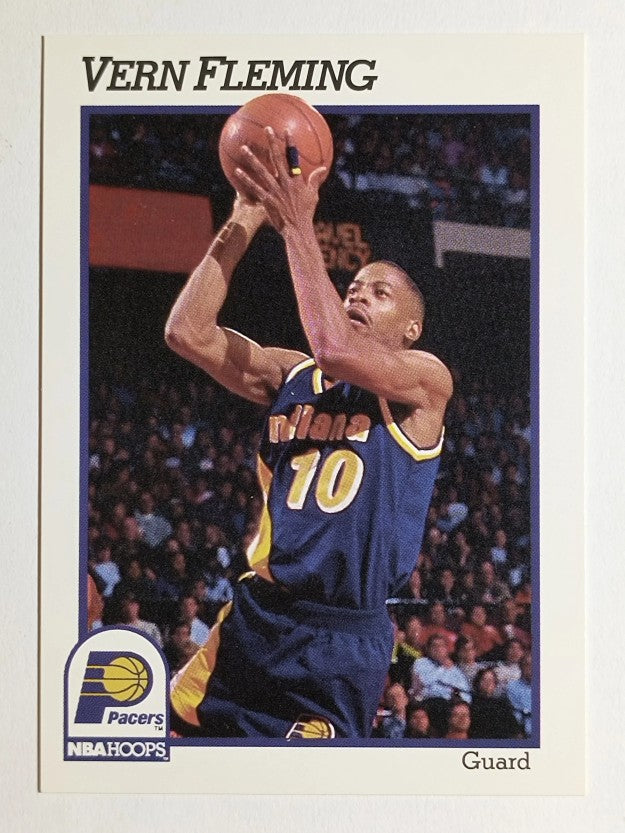 1991-92 Hoops #83 Vern Fleming