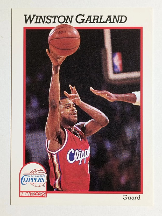 1991-92 Hoops #91 Winston Garland