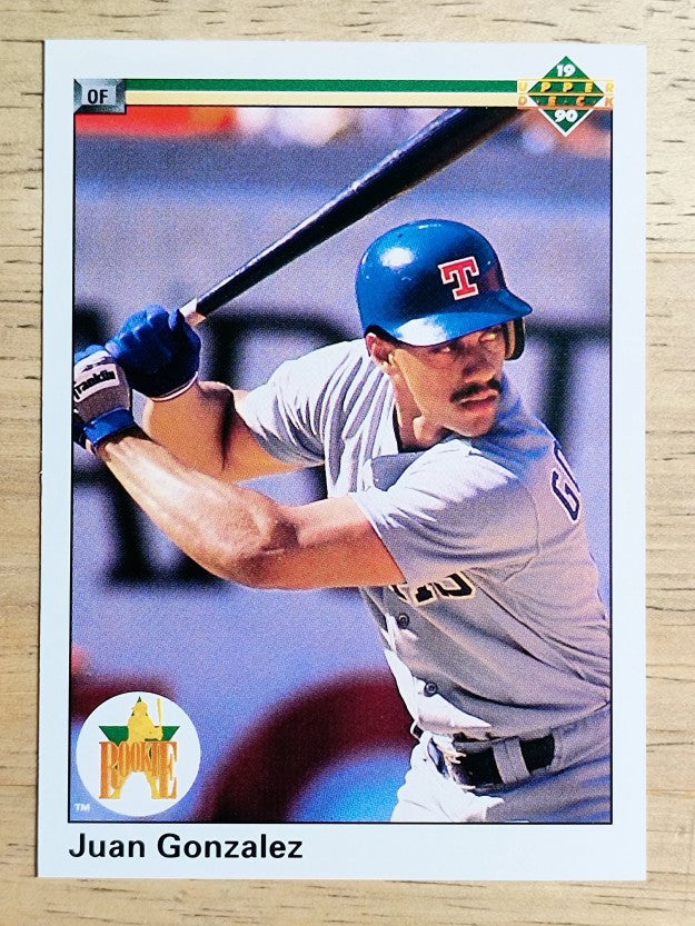 1990 Upper Deck #72 Juan Gonzalez RC