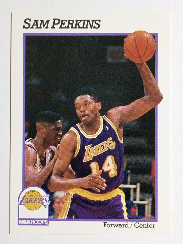 1991-92 Hoops #102 Sam Perkins