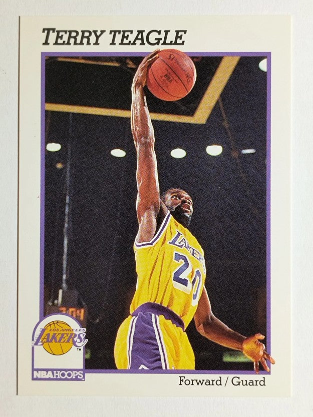 1991-92 Hoops #104 Terry Teagle