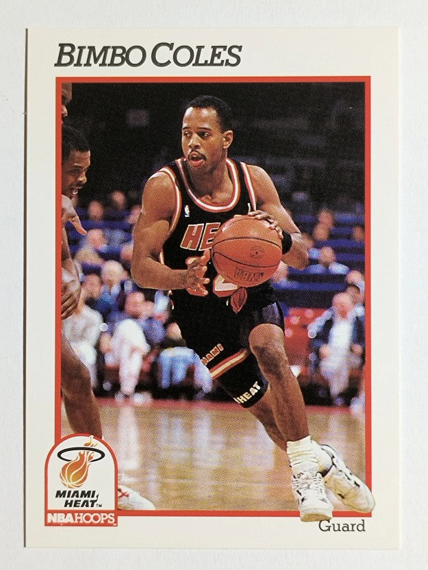 1991-92 Hoops #108 Bimbo Coles