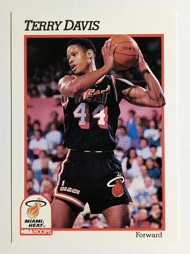1991-92 Hoops #109 Terry Davis