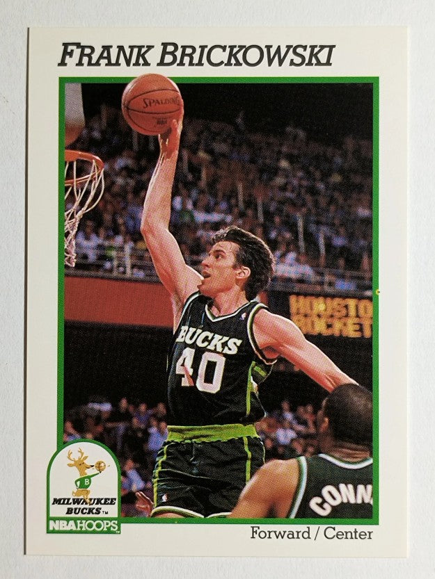 1991-92 Hoops #115 Frank Brickowski