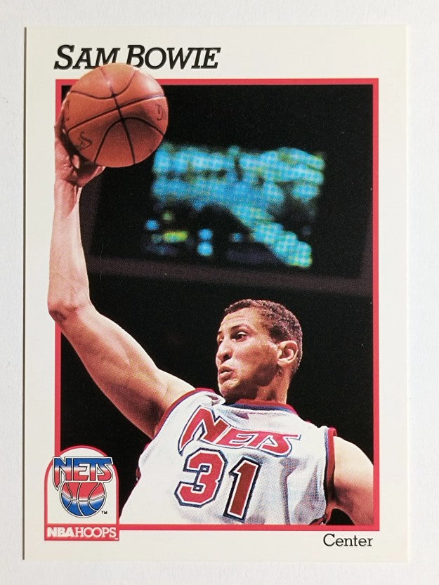 1991-92 Hoops #132 Sam Bowie