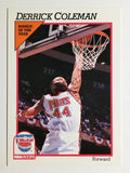 1991-92 Hoops #134 Derrick Coleman
