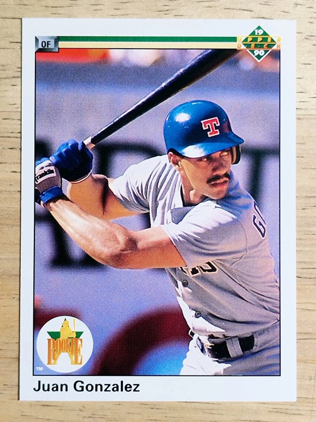 1990 Upper Deck #72 Juan Gonzalez RC