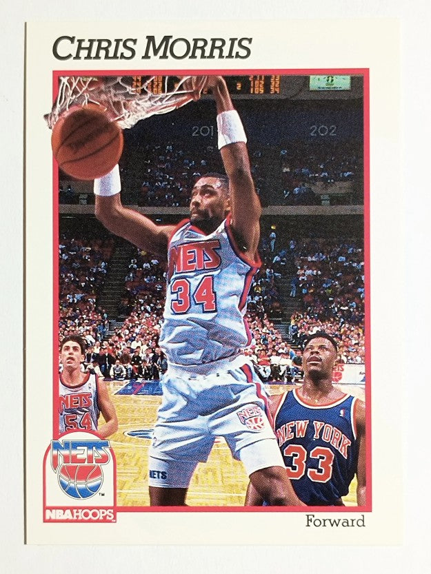 1991-92 Hoops #136 Chris Morris
