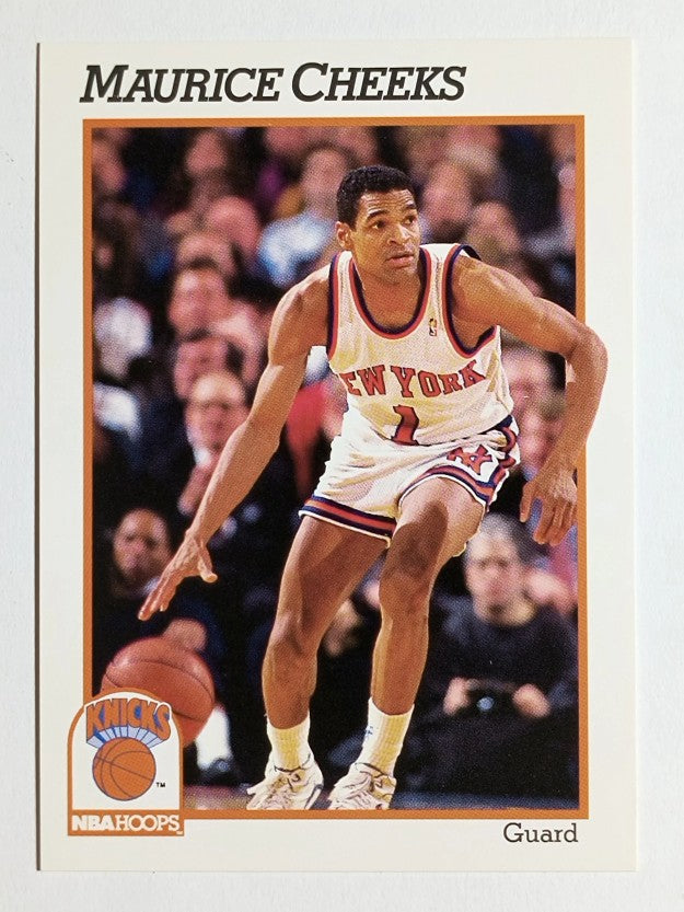 1991-92 Hoops #139 Maurice Cheeks