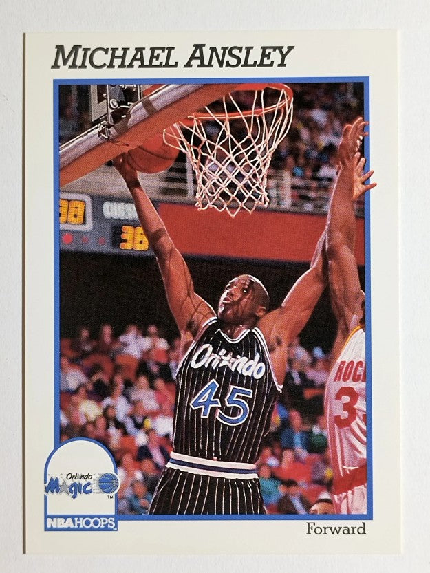 1991-92 Hoops #148 Michael Ansley