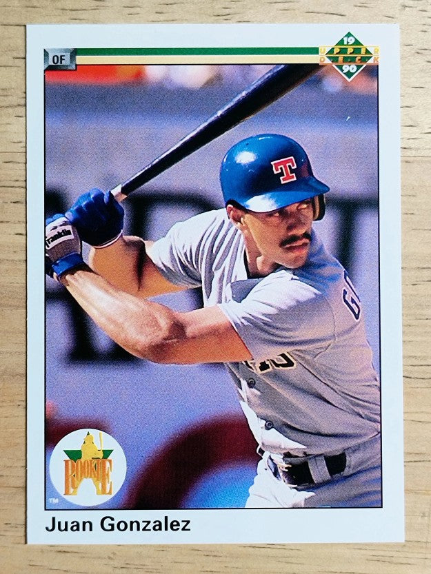 1990 Upper Deck #72 Juan Gonzalez RC