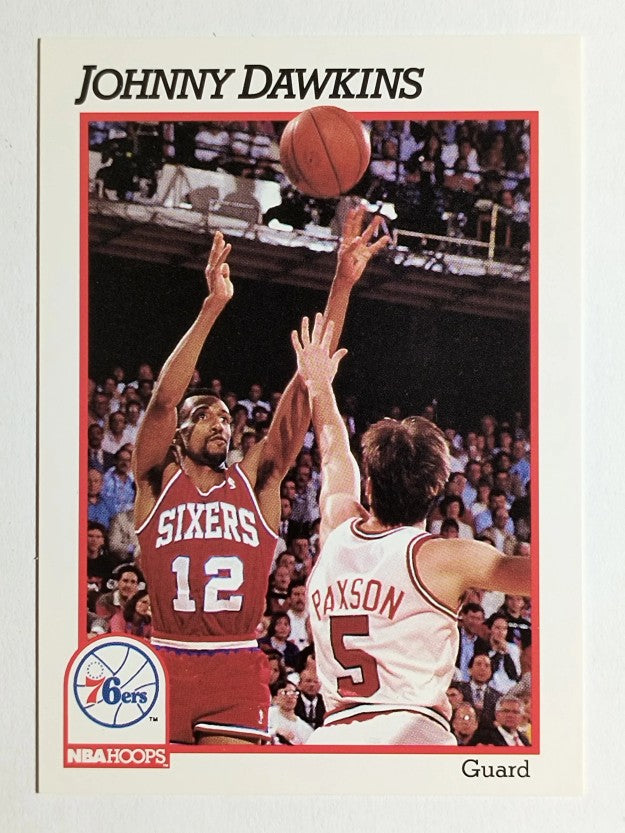 1991-92 Hoops #158 Johnny Dawkins