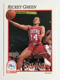1991-92 Hoops #160 Rickey Green