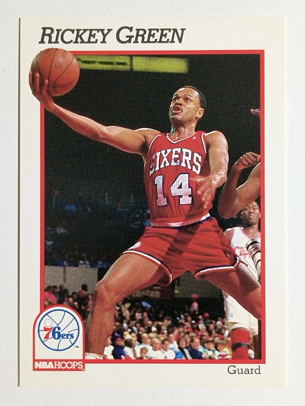1991-92 Hoops #160 Rickey Green
