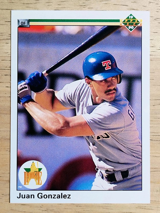 1990 Upper Deck #72 Juan Gonzalez RC