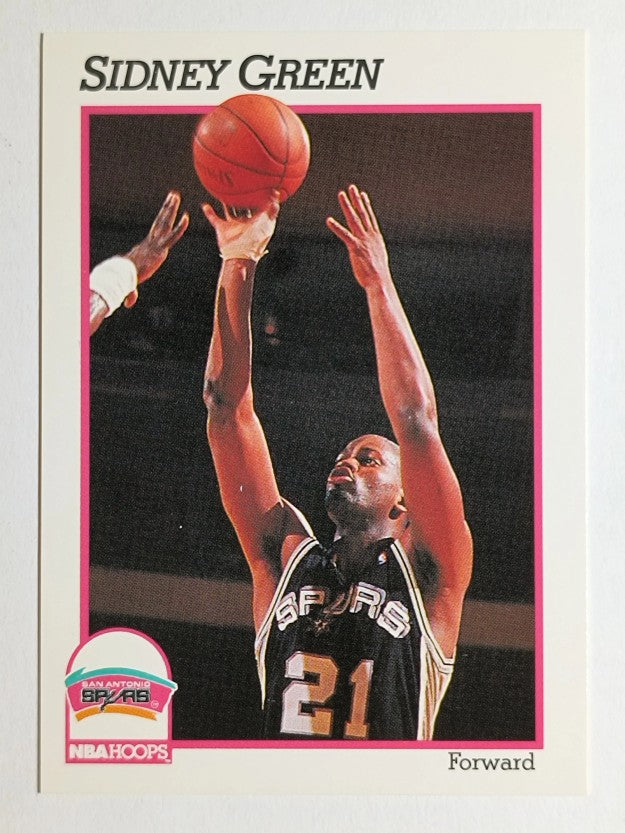 1991-92 Hoops #191 Sidney Green