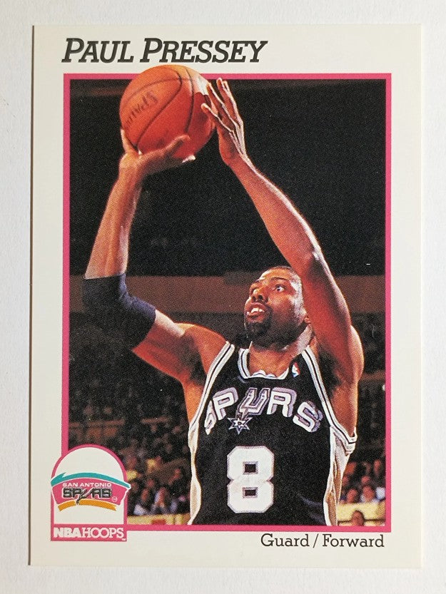 1991-92 Hoops #193 Paul Pressey