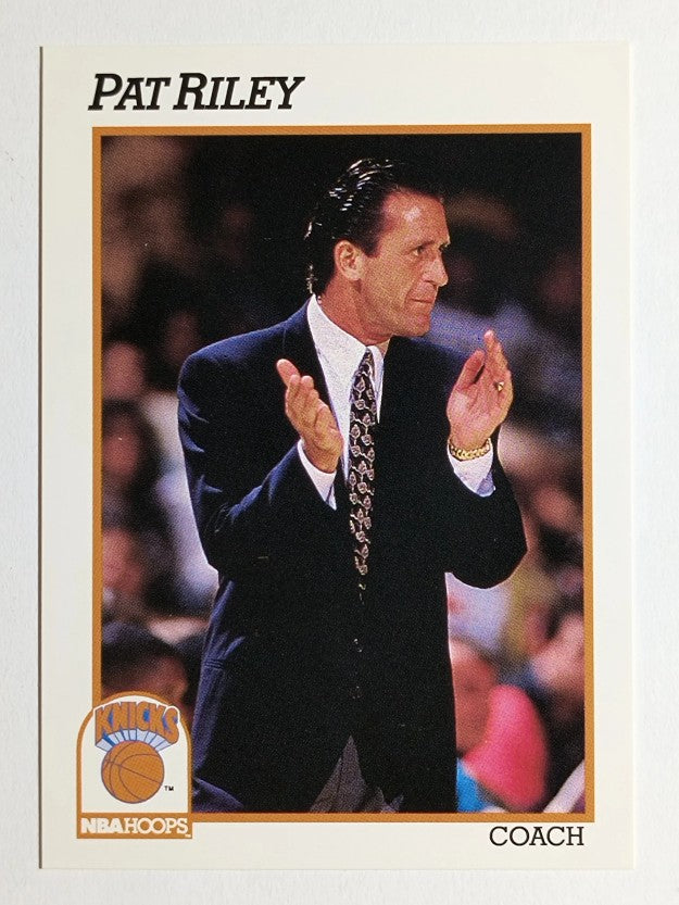 1991-92 Hoops #238 Pat Riley CO
