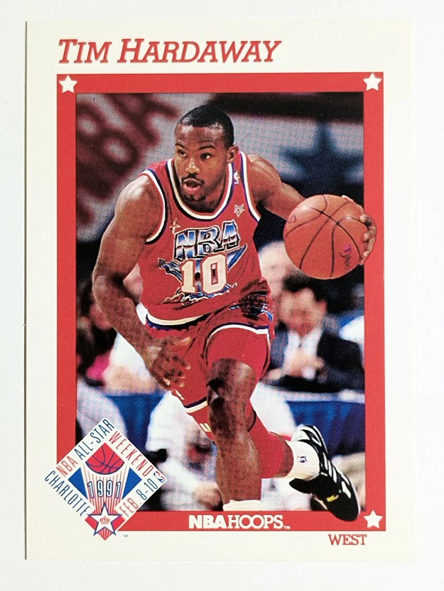 1991-92 Hoops #264 Tim Hardaway AS