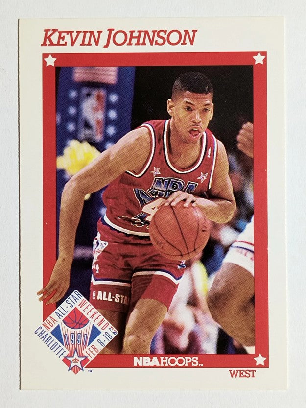 1991-92 Hoops #265 Kevin Johnson AS