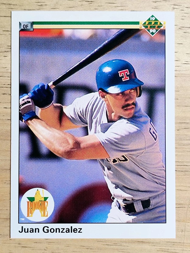 1990 Upper Deck #72 Juan Gonzalez RC