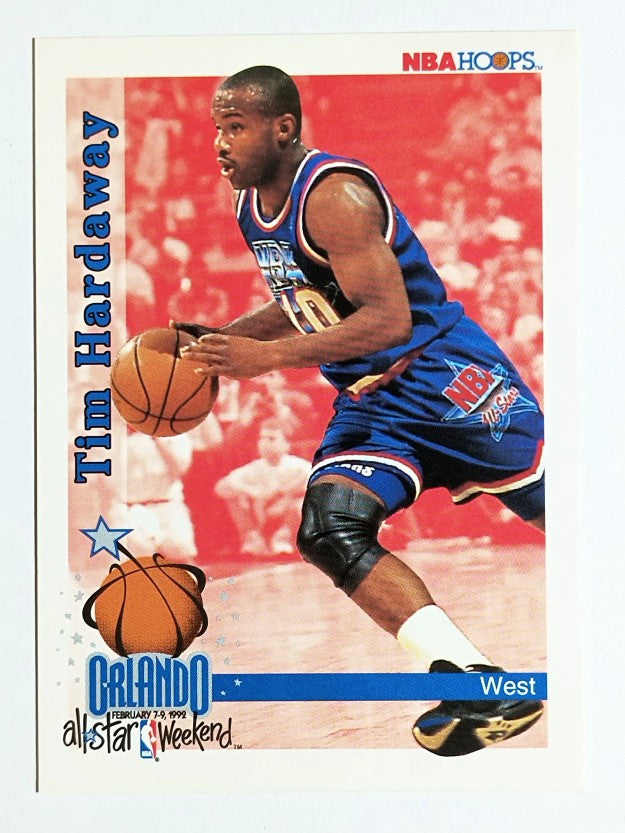 1992-93 Hoops #307 Tim Hardaway AS