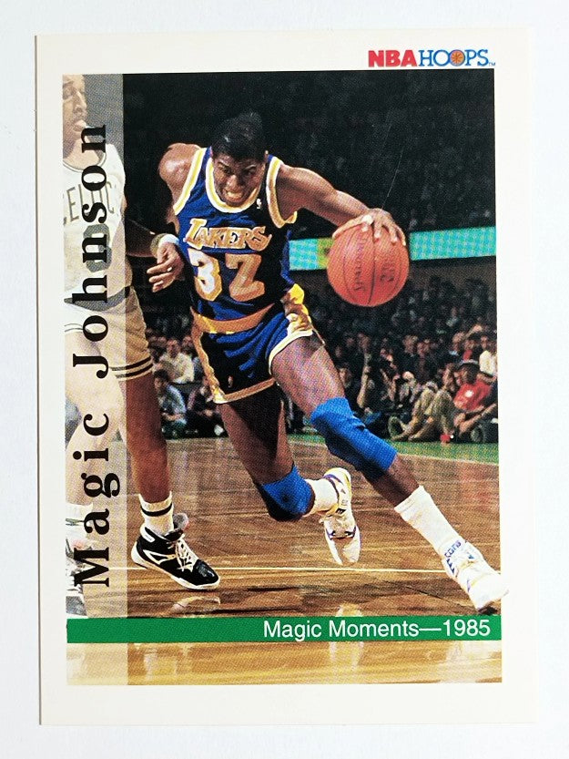 1992-93 Hoops #329 Magic Moments 1985