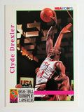 1992-93 Hoops #338 Clyde Drexler USA