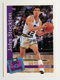 1992-93 Hoops #486 John Stockton STAY