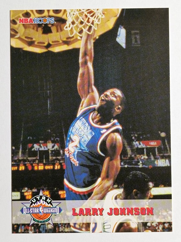 1993-94 Hoops #260 Larry Johnson AS