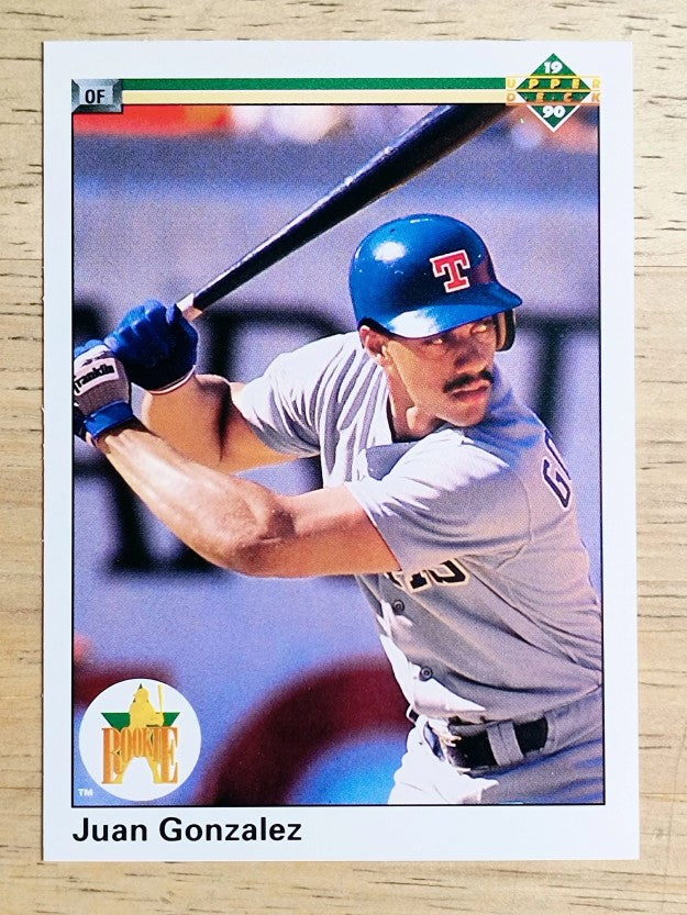 1990 Upper Deck #72 Juan Gonzalez RC